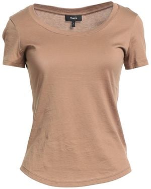 Theory T-Shirt Pima Cotton - Natural