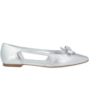Ferragamo Ballet Flats Leather - White