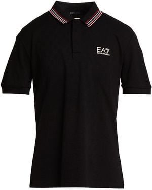 EA7 Polo Shirts - Black