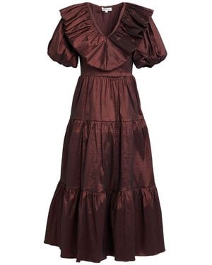 True Decadence Midi Dress - Purple