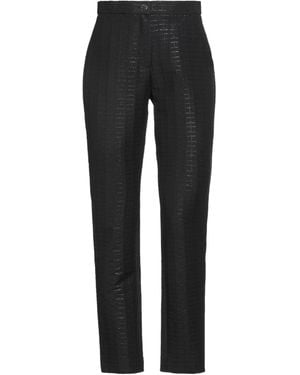Caractere Pants Viscose, Linen, Elastane - Black