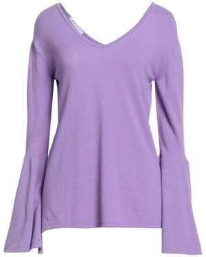 Raffaela D'angelo Lilac Sweater Polyamide, Viscose, Wool, Cashmere - Purple
