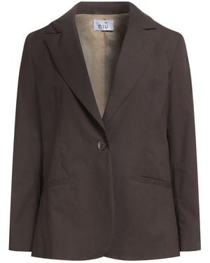 Niu Blazer Cotton, Elastane - Black