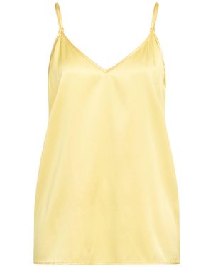 The Mercer N.Y. Top Silk, Elastane - Yellow