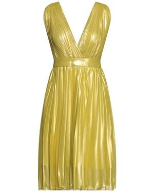 CAMILLA Lime Mini Dress Polyester, Elastane - Yellow
