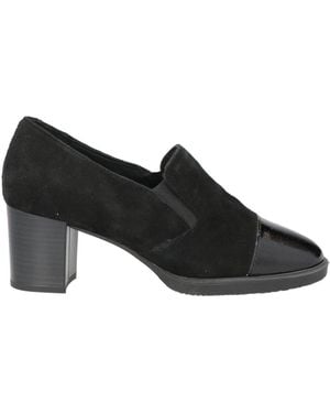 Cinzia Soft Loafers Leather - Black
