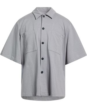 Kiton Knt Shirt Cotton, Elastane - Gray