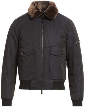 Moorer Midnight Jacket Polyester, Cotton, Wool, Acrylic, Lycra - Gray