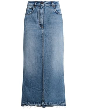 Fortela Denim Skirt Cotton - Blue
