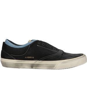 HIDNANDER Sneakers Leather, Textile Fibers - Black