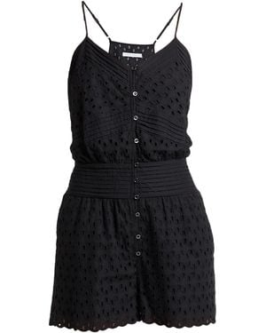 Patrizia Pepe Mono Enterizo - Negro
