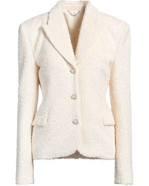 Magda Butrym Blazer Viscose, Linen, Polyamide - Natural