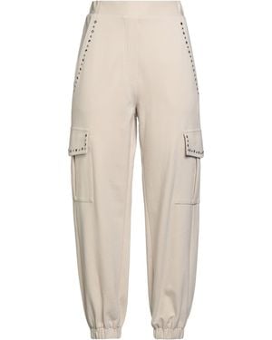 Shirtaporter Pants Viscose, Nylon, Elastane - Natural