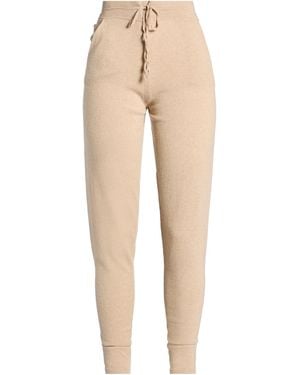 Messagerie Pants Merino Wool, Viscose, Cashmere, Microfiber - Natural
