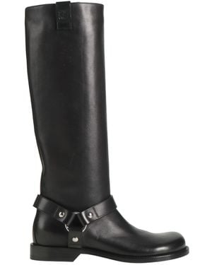 ブーツその他 LOEWE BOOTS (L814286X26 BLADARBRO) Loewe - Black Padded Leather Boot | Mitchell Stores