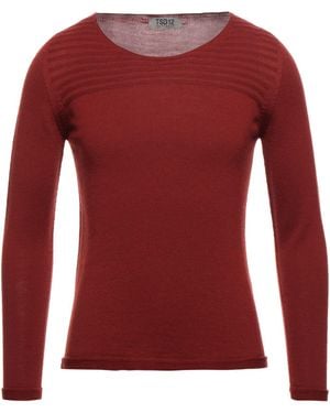 Tsd12 Pullover - Rojo