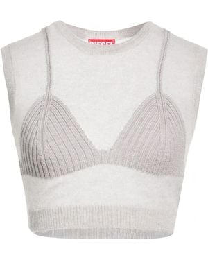 DIESEL Top - Blanco