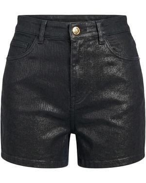 Just Cavalli Denim Shorts Cotton, Elastane - Gray