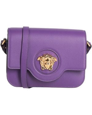 Versace Cross-Body Bag Calfskin - Purple