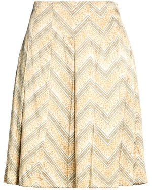 Roberto Cavalli Mini Skirt Silk, Lycra - Natural