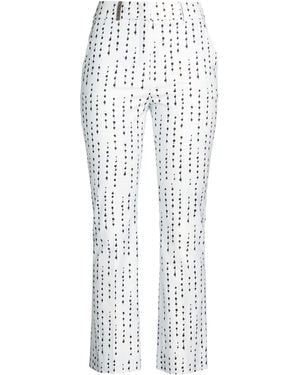 Peserico Pants Cotton, Elastane - White
