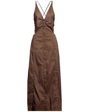 Ganni Maxi Dress - Brown