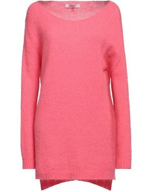 Sufé Firenze Sweater Acrylic, Recycled Polyacrylic, Mohair Wool, Elastane - Pink