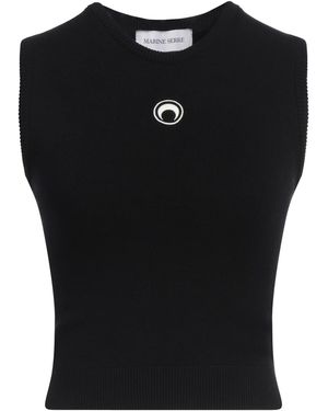 Marine Serre Jumper - Black