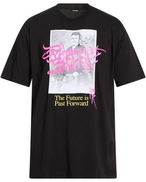 DIESEL T-Shirts - Black