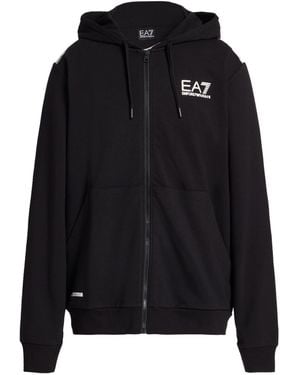 EA7 Sweatshirt Cotton, Polyester, Elastane - Black