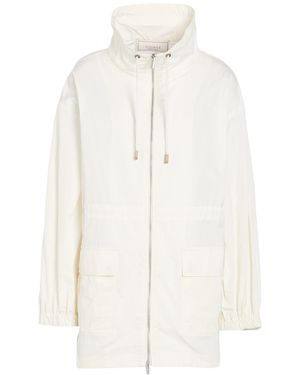 Peserico Overcoat & Trench Coat Polyester - White