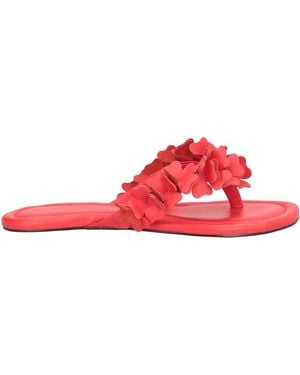 Sandro Thong Sandals - Red