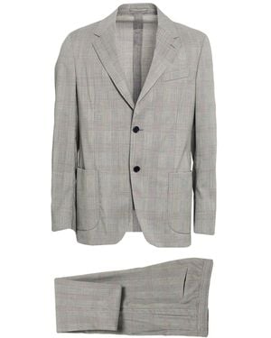 Lardini Suit Wool - Gray