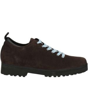 Pànchic Lace-Up Shoes Leather - Black