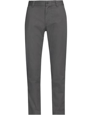 Calvin Klein Trousers Cotton, Elastane - Grey