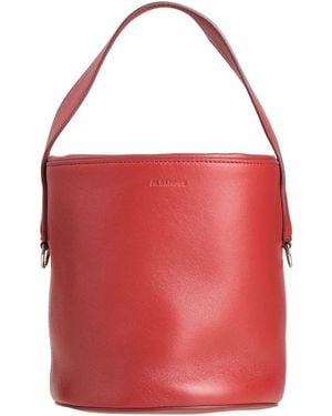 Jil Sander Shoulder Bag Leather - Red