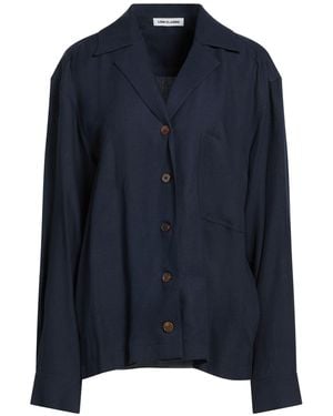 Low Classic Midnight Blazer Rayon, Linen - Blue