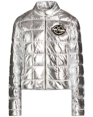 8 MONCLER PALM ANGELS Puffer Polyester - Metallic