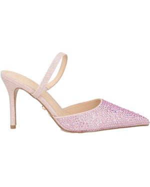 Twenty Four Haitch Mules & Clogs - Pink