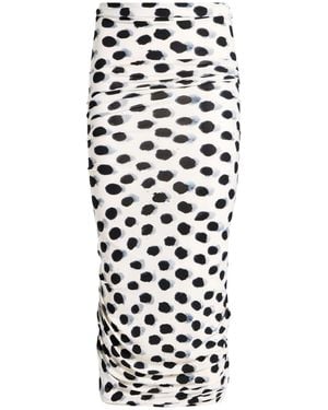 Norma Kamali Midi Dress - White