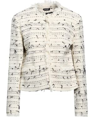 Liu Jo Jacket Cotton, Acrylic, Polyamide - White