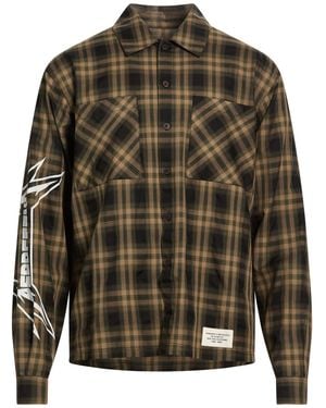Represent X Metallica Shirt Cotton, Lyocell - Green