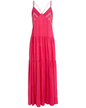 SFIZIO STUDIO Maxi Dress Linen - Pink