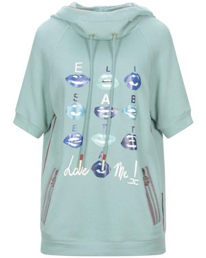 Elisabetta Franchi Light Sweatshirt Cotton - Blue