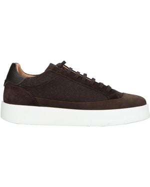 Fabiano Ricci Trainers Leather, Textile Fibres - Brown