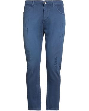 OVER/D Jeans Cotton - Blue