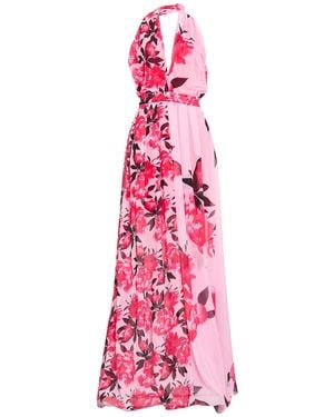 La Petite Robe Di Chiara Boni Fuchsia Maxi Dress Polyester - Pink