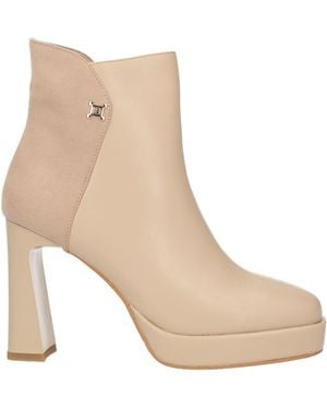 Laura Biagiotti Ankle Boots - Natural