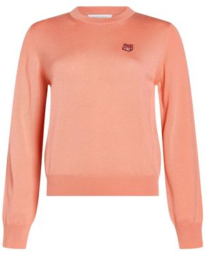 Maison Kitsuné Pullover - Rosa