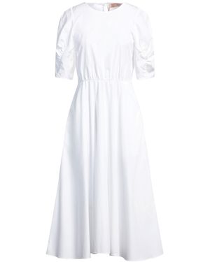 N°21 Midi Dress Cotton - White